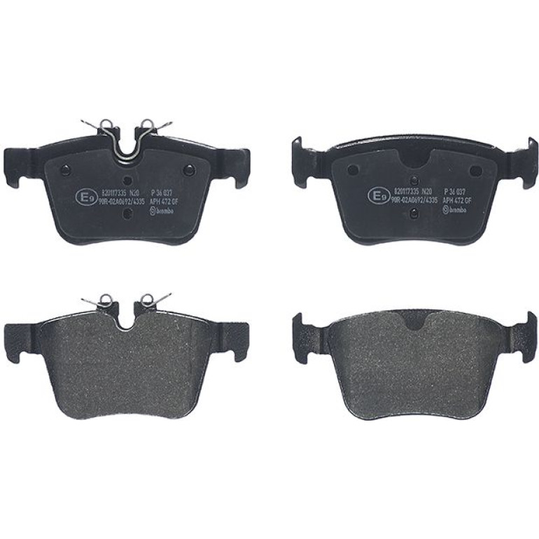 BREMBO Bremsklötze HA P 36 037 BREMBO Bremsklötze HA P 36 037