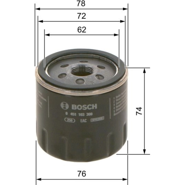 Ölfilter 0 451 103 300 Ölfilter 0 451 103 300