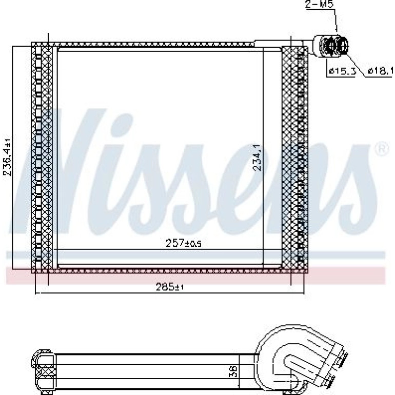 Verdampfer PKW 92338 Verdampfer PKW 92338