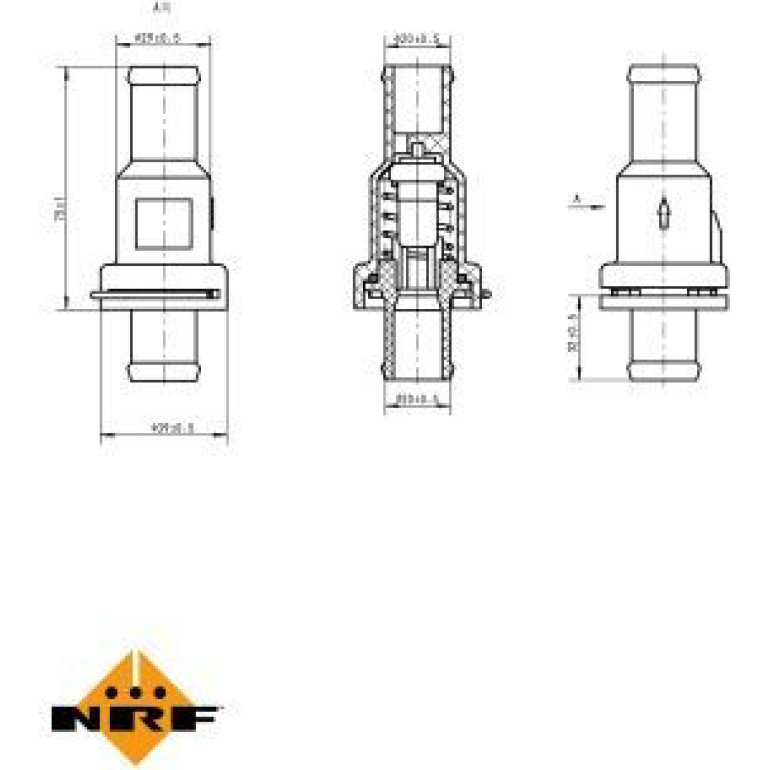 Thermostat, Kühlmittel 725175 Thermostat, Kühlmittel 725175