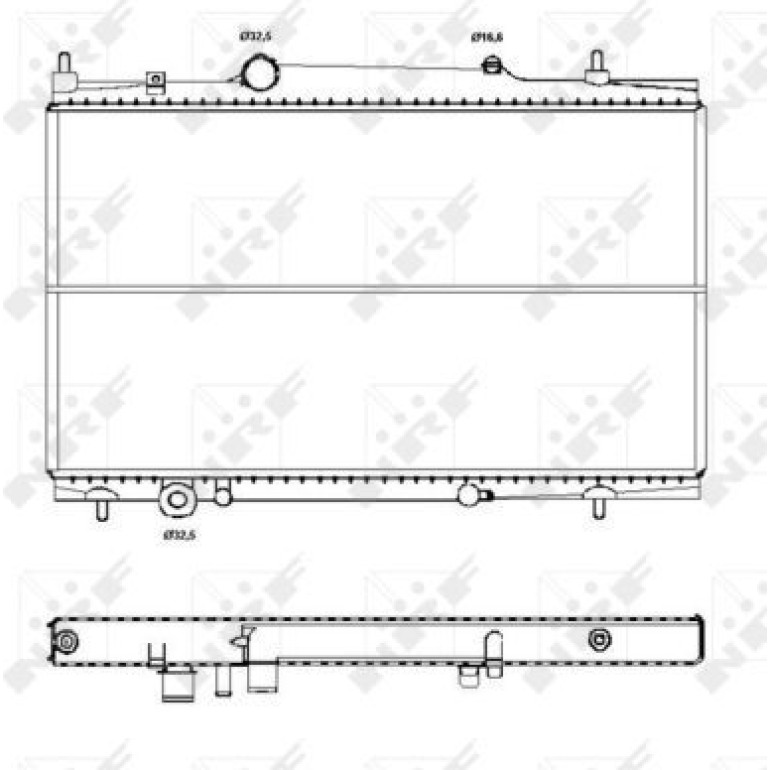 Kühler, Motorkühlung 50441 Kühler, Motorkühlung 50441