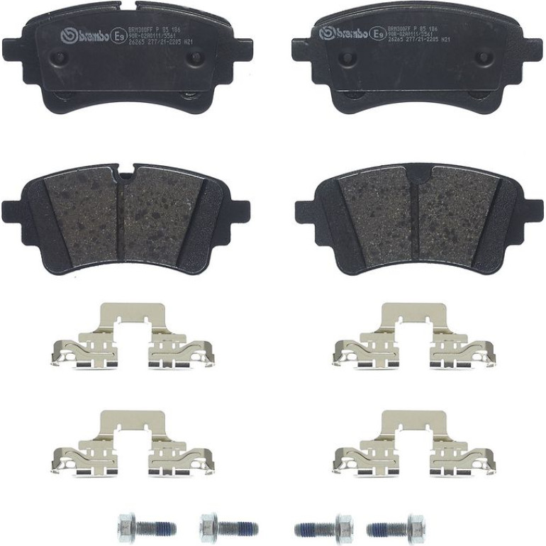 BREMBO Bremsklötze HA P 85 186 BREMBO Bremsklötze HA P 85 186