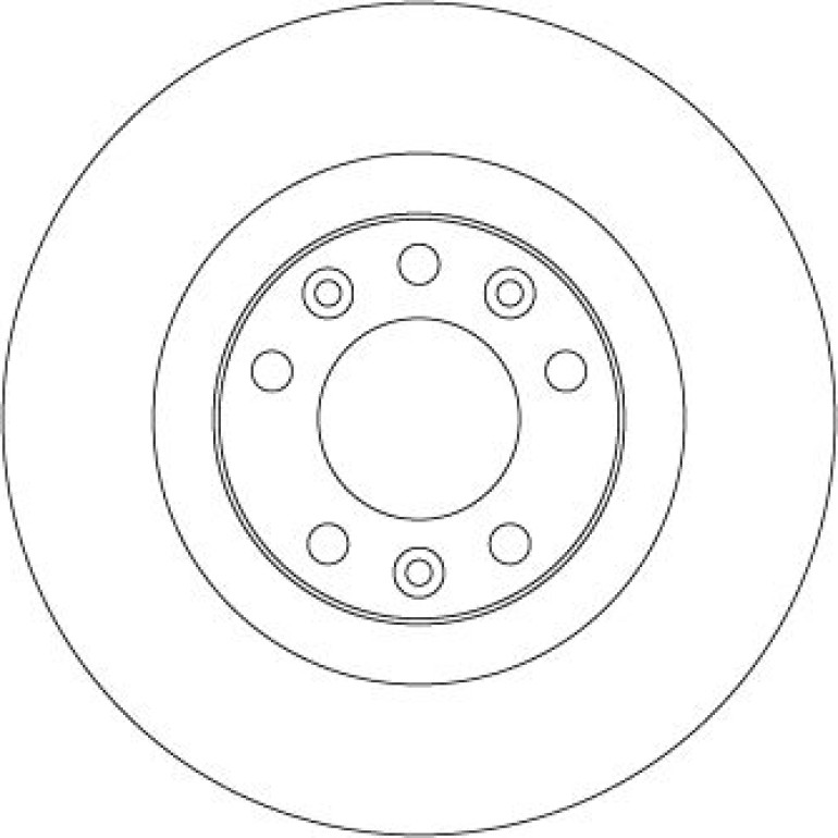 70 482 031 Bremsscheibe HA DF6667 70 482 031 Bremsscheibe HA DF6667