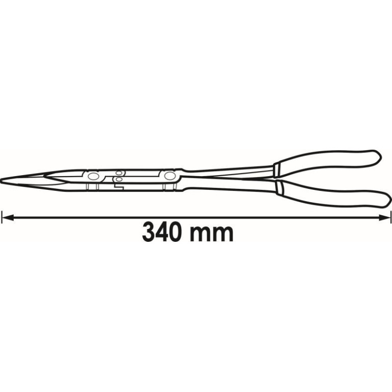 VIGOR Flachrundzange V2783 VIGOR Flachrundzange V2783