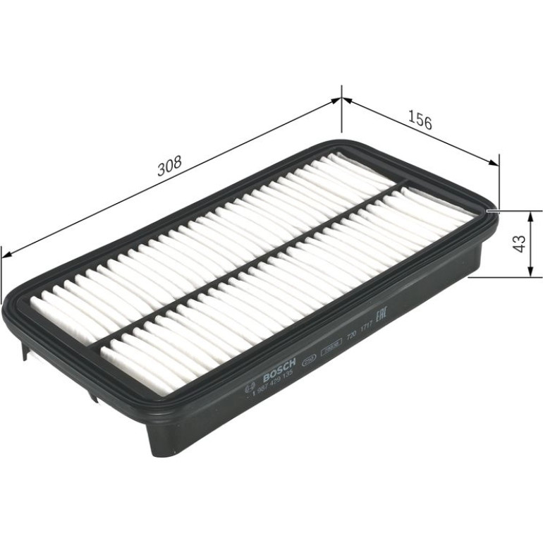 Luftfilter 1987429135 Luftfilter 1987429135
