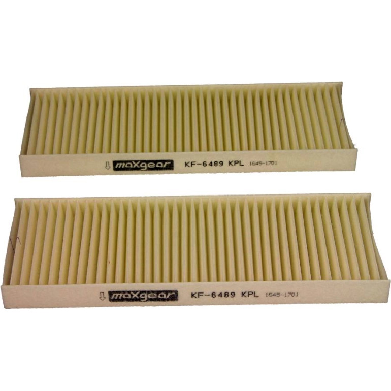 Innenraumfilter Peugeot 301 Citroen C-Elysee 12- Set 2 Stück 26-1080