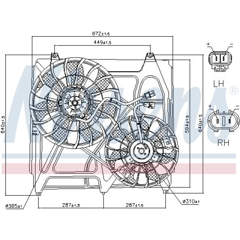 Kühlerlüfter PKW 85271