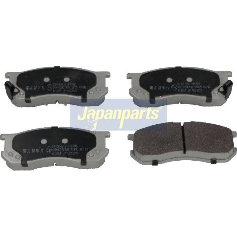 Japanparts Bremsbeläge PA-616AF Japanparts Bremsbeläge PA-616AF
