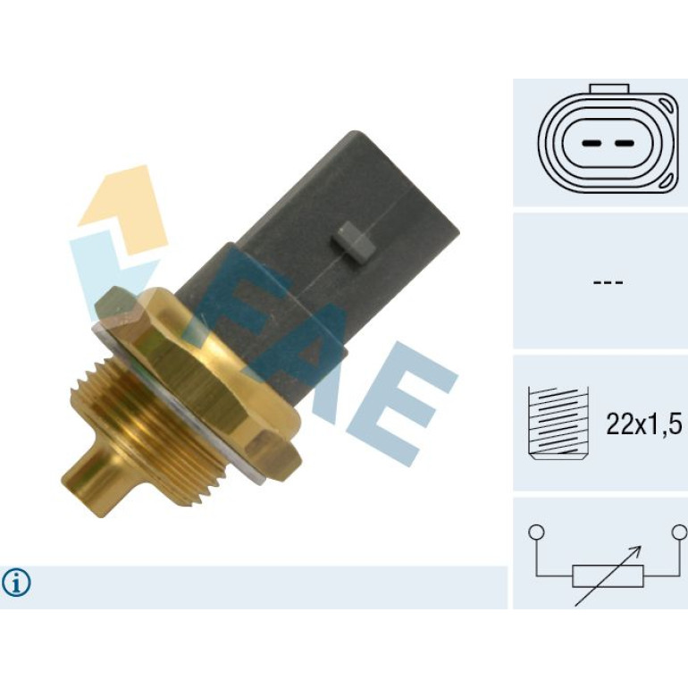 FAE Sensor, Kühlmitteltemperatur 33786 FAE Sensor, Kühlmitteltemperatur 33786