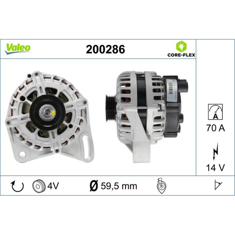 VALEO Generator 200286 VALEO Generator 200286