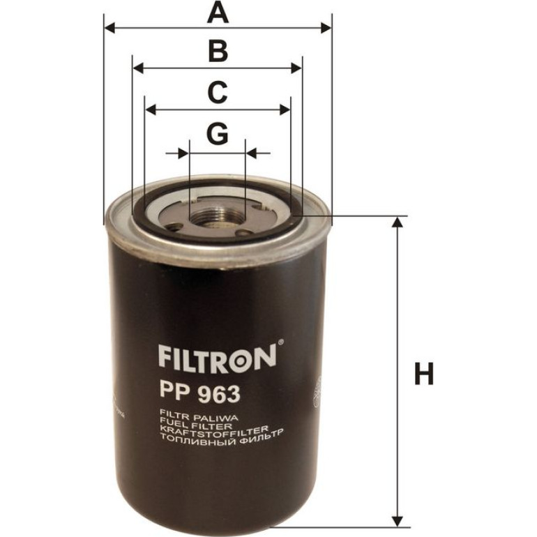 FILTRON Kraftstofffilter PP 963 FILTRON Kraftstofffilter PP 963