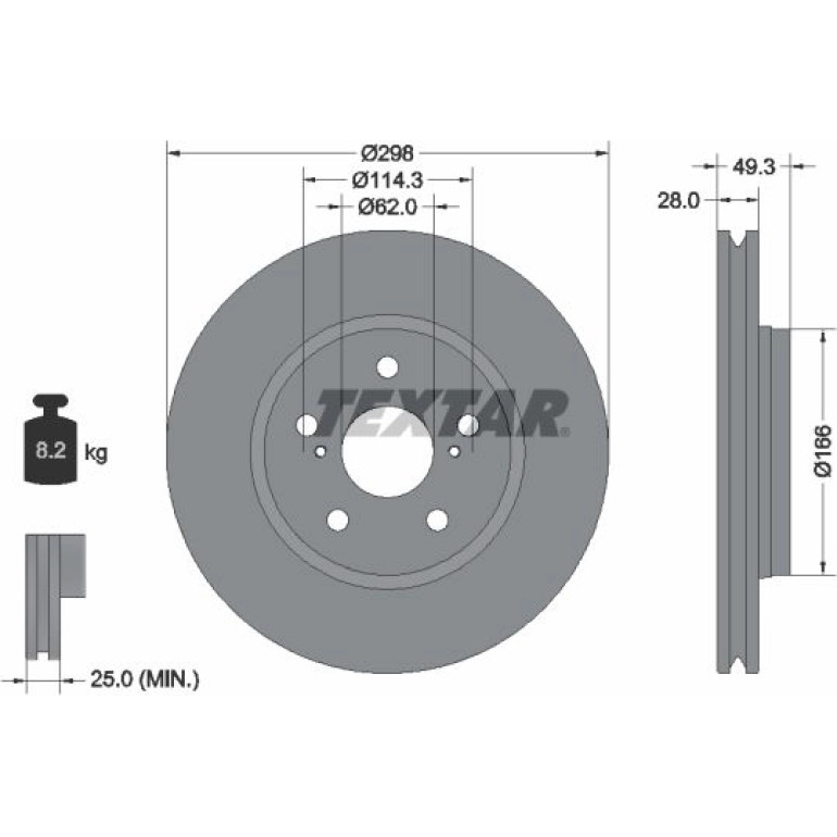 Bremsscheibe 92315703 Bremsscheibe 92315703