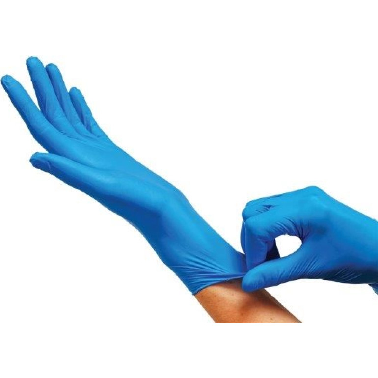 Puderfreie Nitril-Handschuhe Blau M-Maxter (200 Stück) EMRNBN200/M01 Puderfreie Nitril-Handschuhe Blau M-Maxter (200 Stück) EMRNBN200/M01