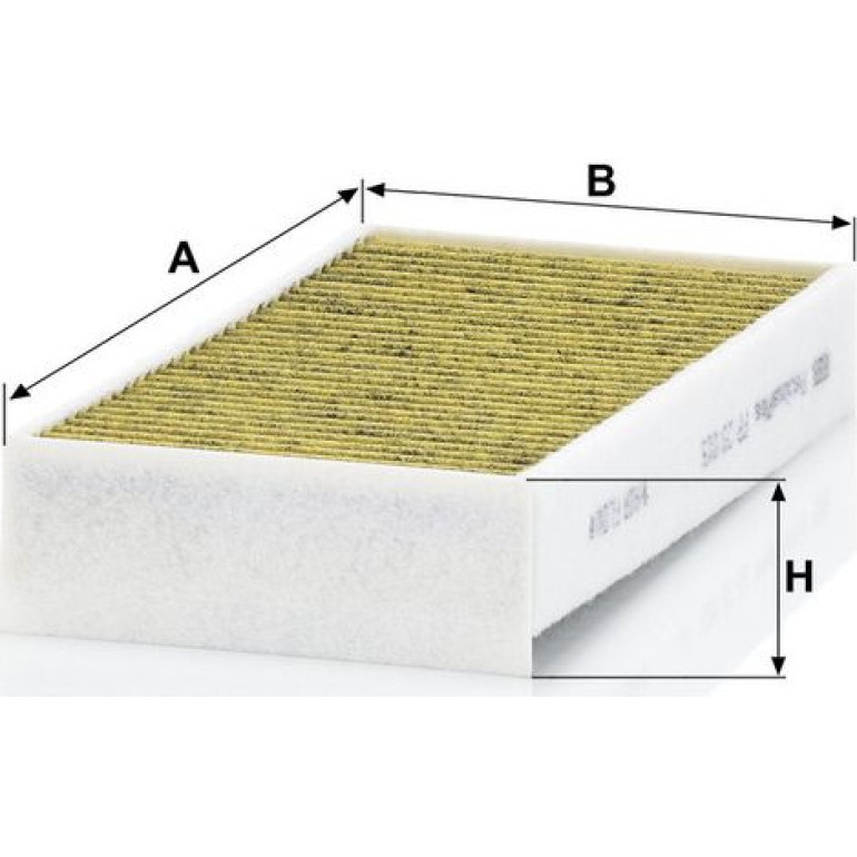 FreciousPlus Innenraumfilter FP 23 015-2 FreciousPlus Innenraumfilter FP 23 015-2