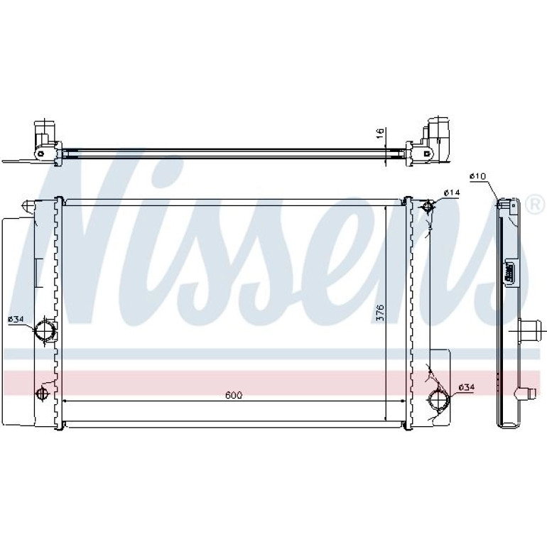 Wasserkühler PKW 64692 Wasserkühler PKW 64692