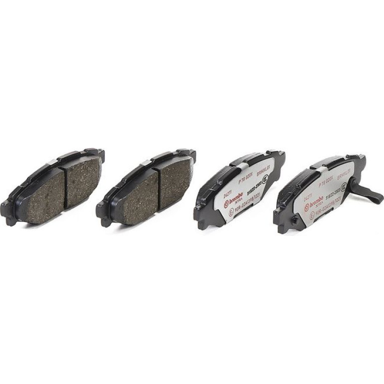 BREMBO Bremsklötze HA P 78 020X BREMBO Bremsklötze HA P 78 020X