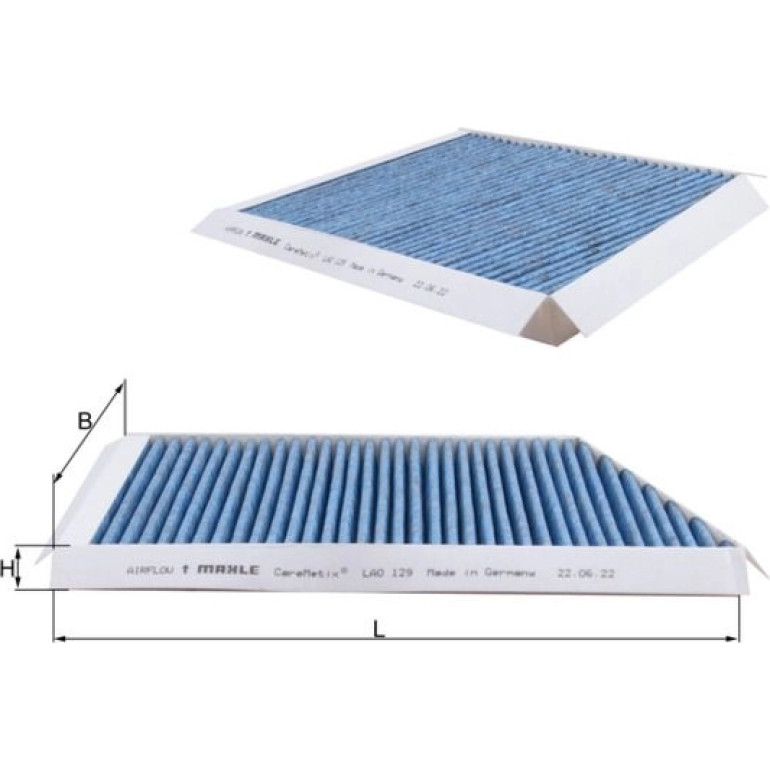 MAHLE Filter, Innenraumluft LAO 129 MAHLE Filter, Innenraumluft LAO 129
