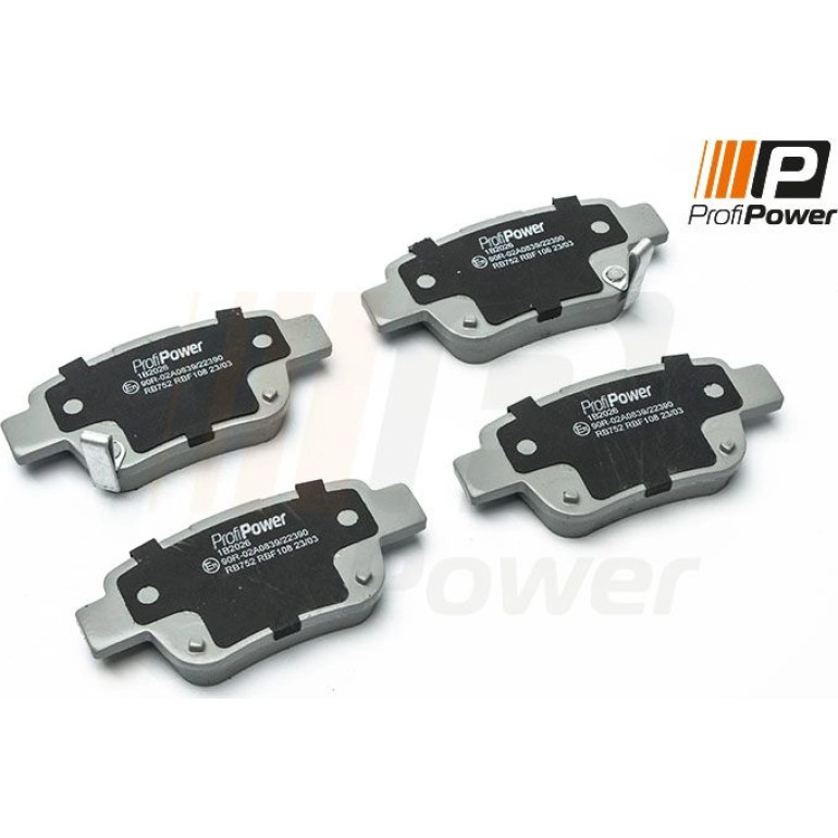 PROFIPOWER Bremsbelagsatz, Scheibenbremse 1B2026 PROFIPOWER Bremsbelagsatz, Scheibenbremse 1B2026