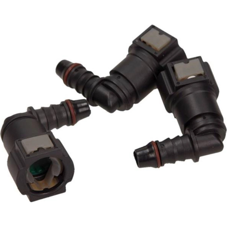 Skybkoz Kraftstoffverbindung, Um 90 Grad Gebogen, Boden, 9,89 mm X 8 mm, Pk LSR 37209