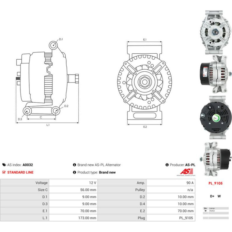 Generator A0032