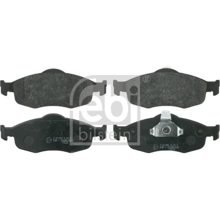 FEBI BILSTEIN Bremsbeläge 16202 FEBI BILSTEIN Bremsbeläge 16202