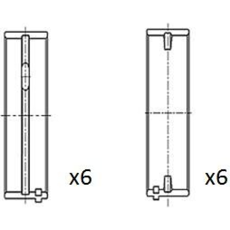 FAI AutoParts Kurbelwellenlager BM1062-025 FAI AutoParts Kurbelwellenlager BM1062-025