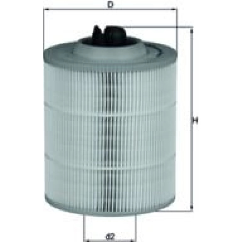MAHLE Luftfilter LX 2685 MAHLE Luftfilter LX 2685