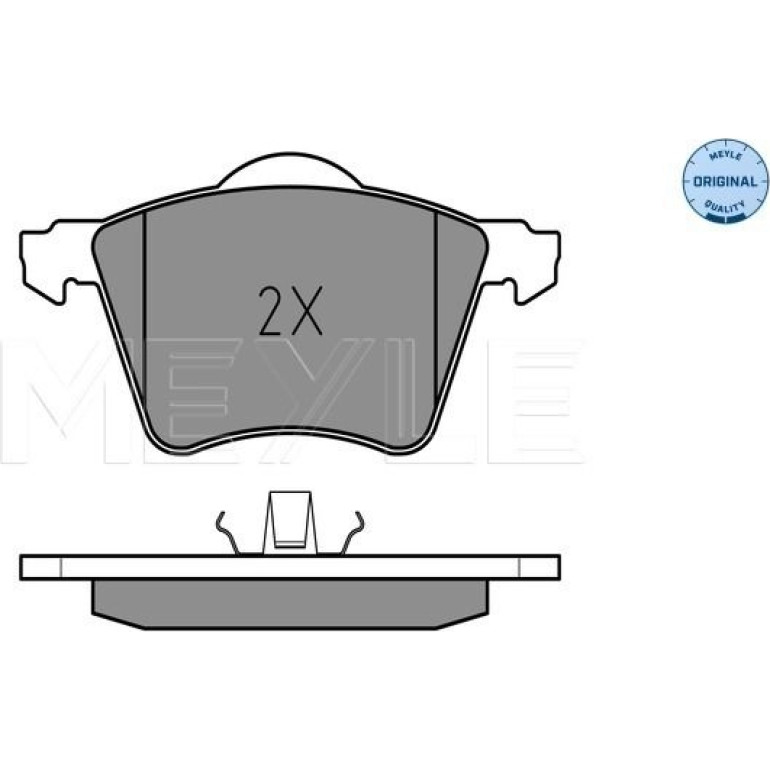 Bremsbelagsatz Vw P. Sharan 95-10 Mit Sensor 025 234 1819/W Bremsbelagsatz Vw P. Sharan 95-10 Mit Sensor 025 234 1819/W