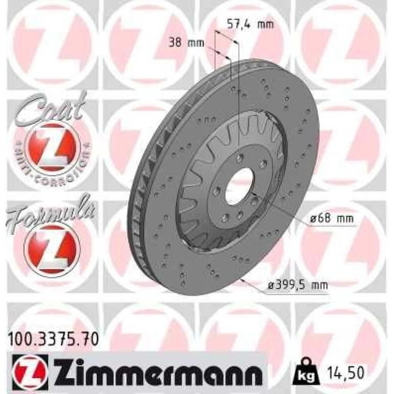 Bremsscheibe VA Sport 100.3375.70