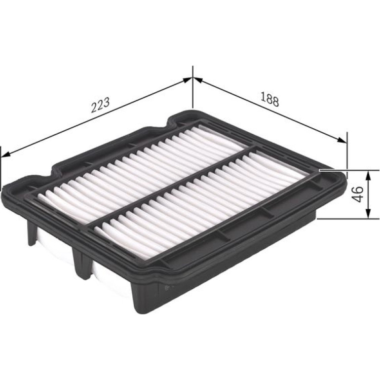 Luftfilter F 026 400 043 Luftfilter F 026 400 043