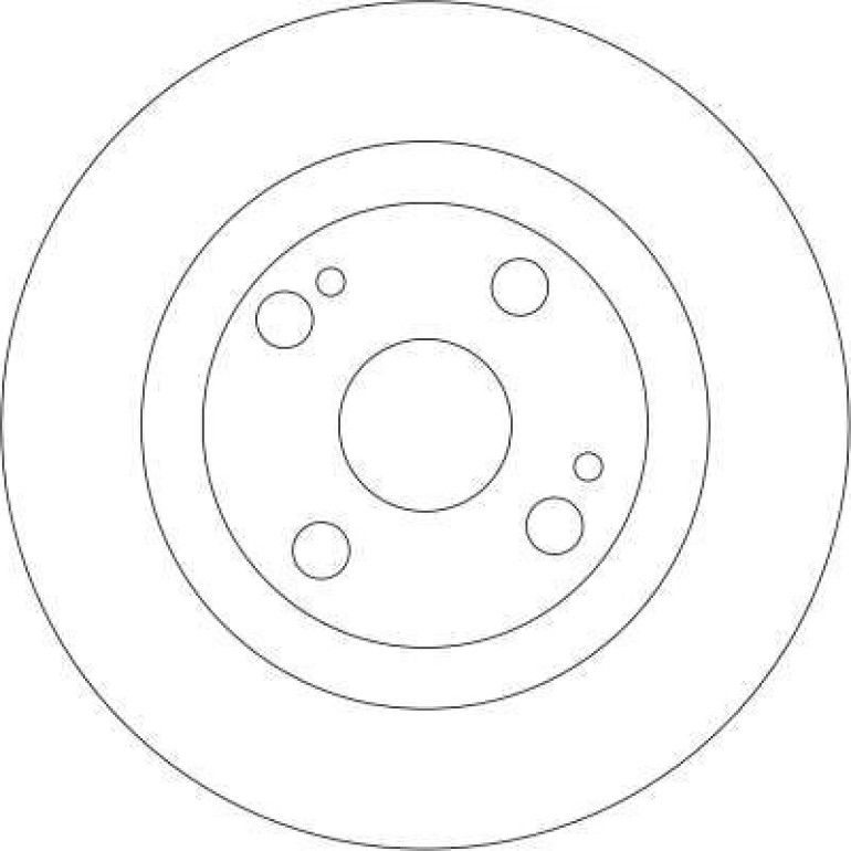 83 482 021 Bremsscheibe HA DF4278