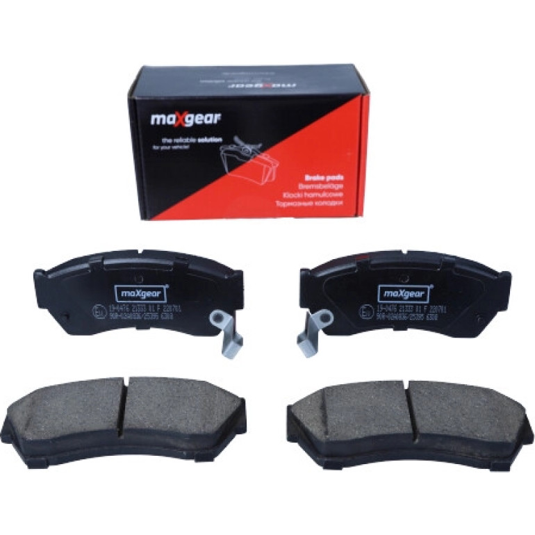Maxgear 19-0476 Bremsbelagsatz Suzuki P. Swift 89-97 Maxgear 19-0476 Bremsbelagsatz Suzuki P. Swift 89-97