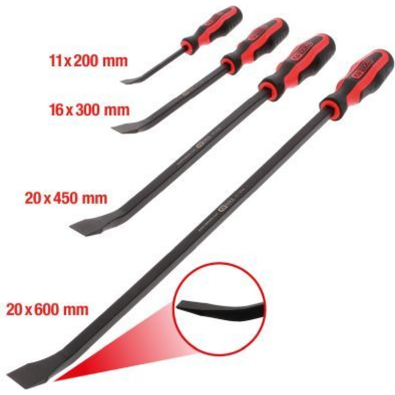 KS TOOLS Satz Paddel, 4-teilig 911.8100 KS TOOLS Satz Paddel, 4-teilig 911.8100