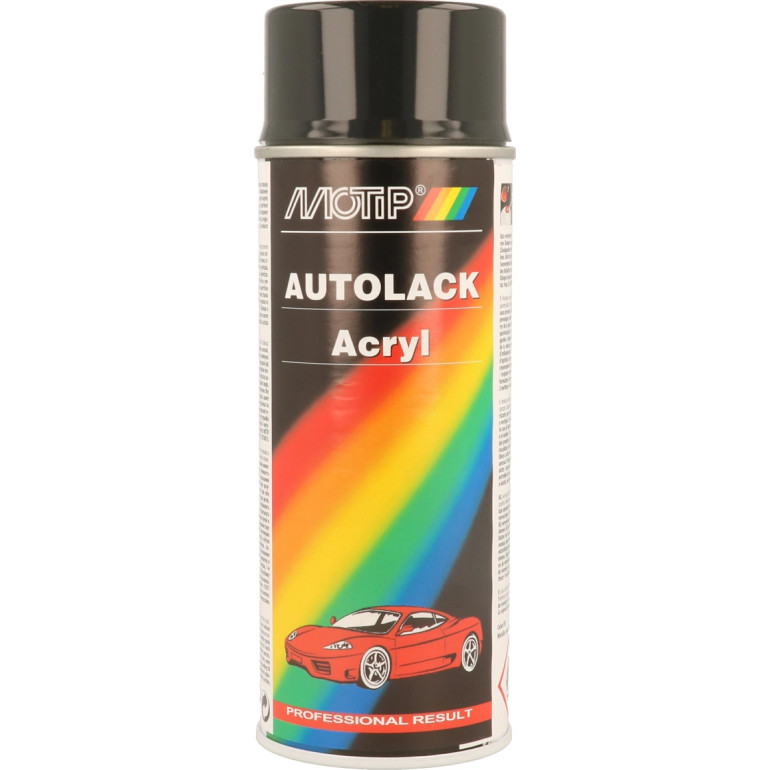 MoTip Autolack Acryl Kompakt schwarz 400ml 46818 MoTip Autolack Acryl Kompakt schwarz 400ml 46818