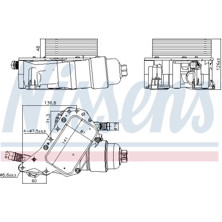 Ölkühler PKW 91339