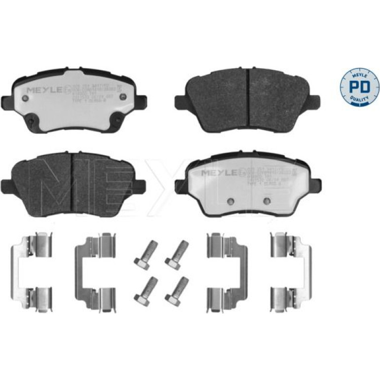 Bremsbelagsatz Ford P. B-Max/Fiesta/Transit 1,0-1,6 12 025 251 3417/PD Bremsbelagsatz Ford P. B-Max/Fiesta/Transit 1,0-1,6 12 025 251 3417/PD