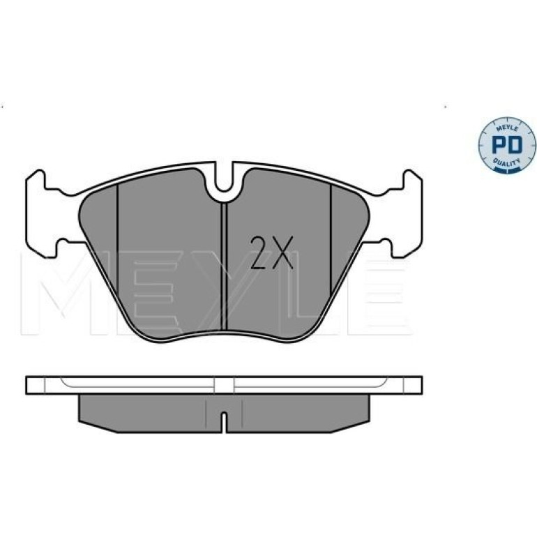 Bremsbelagsatz Bmw P. E39 520-540 10/96 025 219 9020/PD Bremsbelagsatz Bmw P. E39 520-540 10/96 025 219 9020/PD