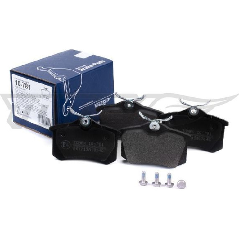 TOMEX brakes Bremsbelagsatz, Scheibenbremse TX 10-781 TOMEX brakes Bremsbelagsatz, Scheibenbremse TX 10-781