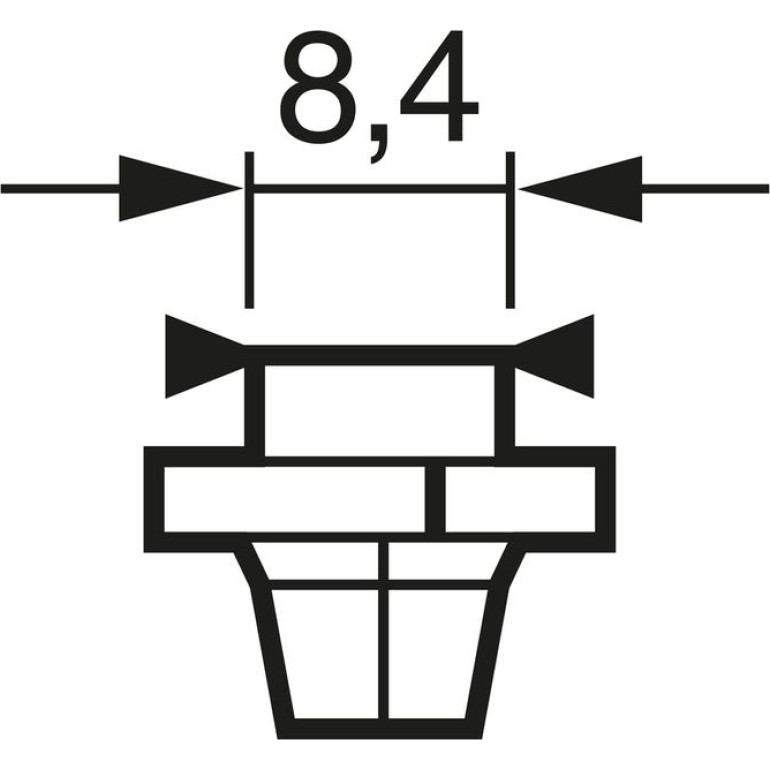 12V 1,5W PURE LIGHT BX8,4d 1987302255 12V 1,5W PURE LIGHT BX8,4d 1987302255