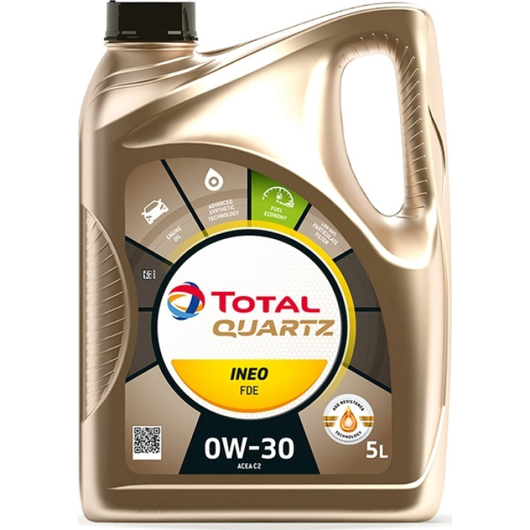 Total Quartz Ineo FDE 0W-30 5 Liter 2216187 Total Quartz Ineo FDE 0W-30 5 Liter 2216187