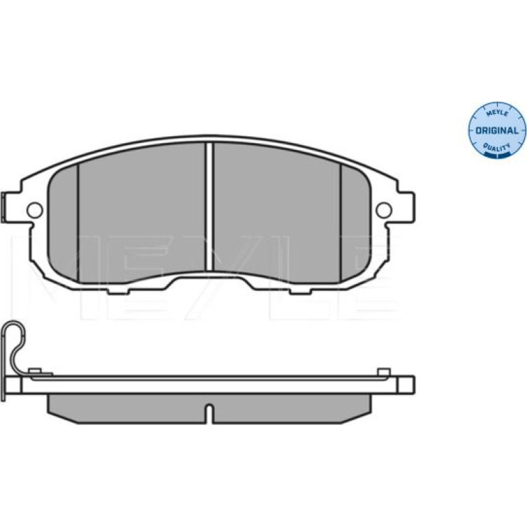 Bremsbelagsatz Fiat P. Sedici/Suzuki Sx4 06- Mit Sensor 025 242 8016/W Bremsbelagsatz Fiat P. Sedici/Suzuki Sx4 06- Mit Sensor 025 242 8016/W