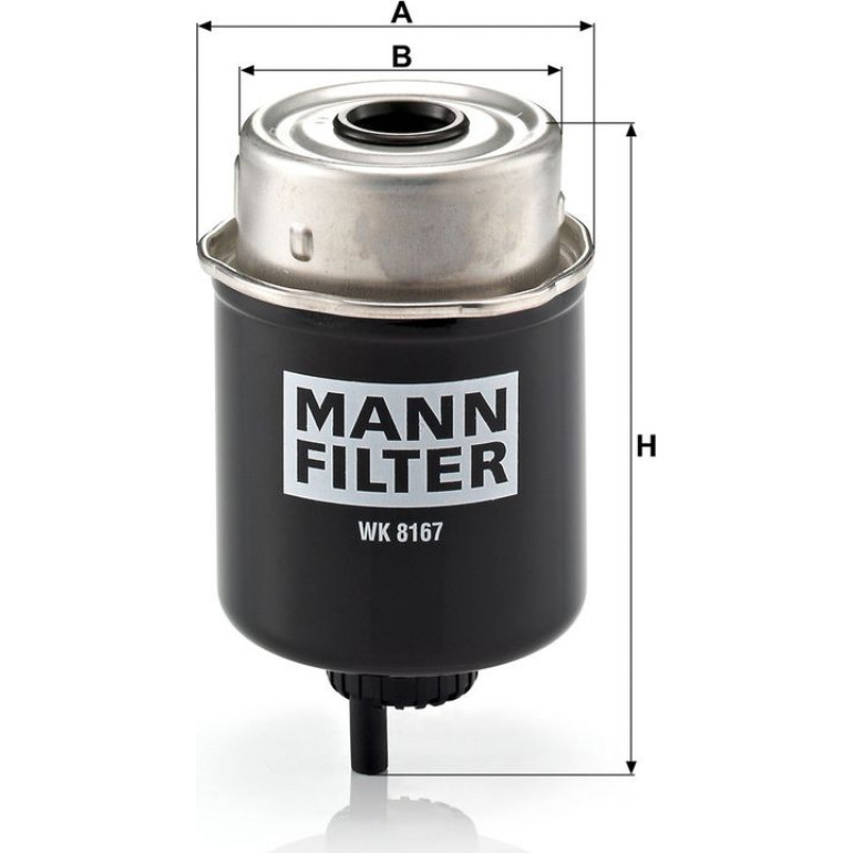 Mann & Hummel Kraftstofffilter LKW WK 8167 Mann & Hummel Kraftstofffilter LKW WK 8167