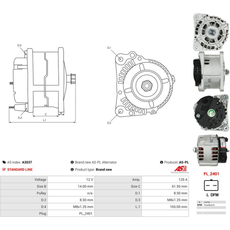 Generator A3037 Generator A3037