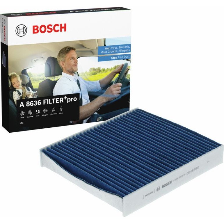 Aktivkohleinnenraumfilter 0 986 628 636 Aktivkohleinnenraumfilter 0 986 628 636