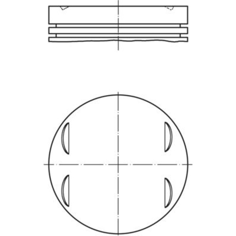 MAHLE Kolben 083 13 00 MAHLE Kolben 083 13 00