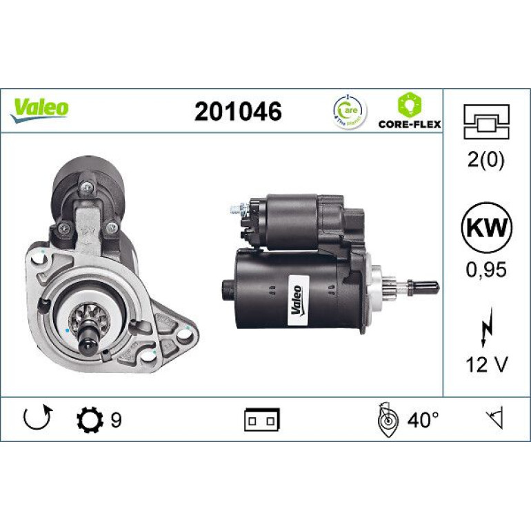 VALEO Anlasser 201046