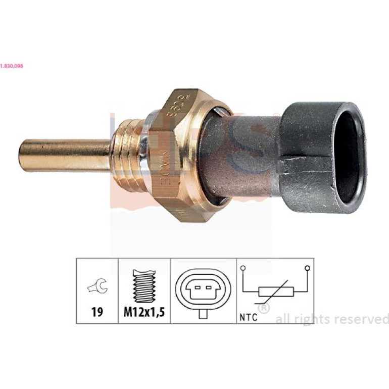 Sensor, Kühlmitteltemperatur 1.830.098 Sensor, Kühlmitteltemperatur 1.830.098