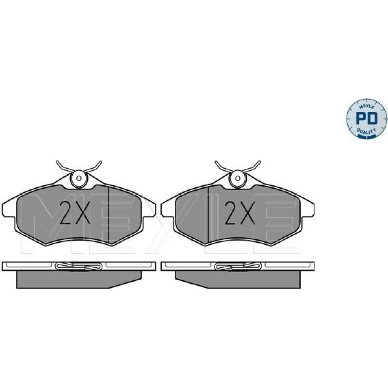 Bremsbelagsatz Citroen P. C3 1.0-1.4 02 025 234 0719/PD Bremsbelagsatz Citroen P. C3 1.0-1.4 02 025 234 0719/PD