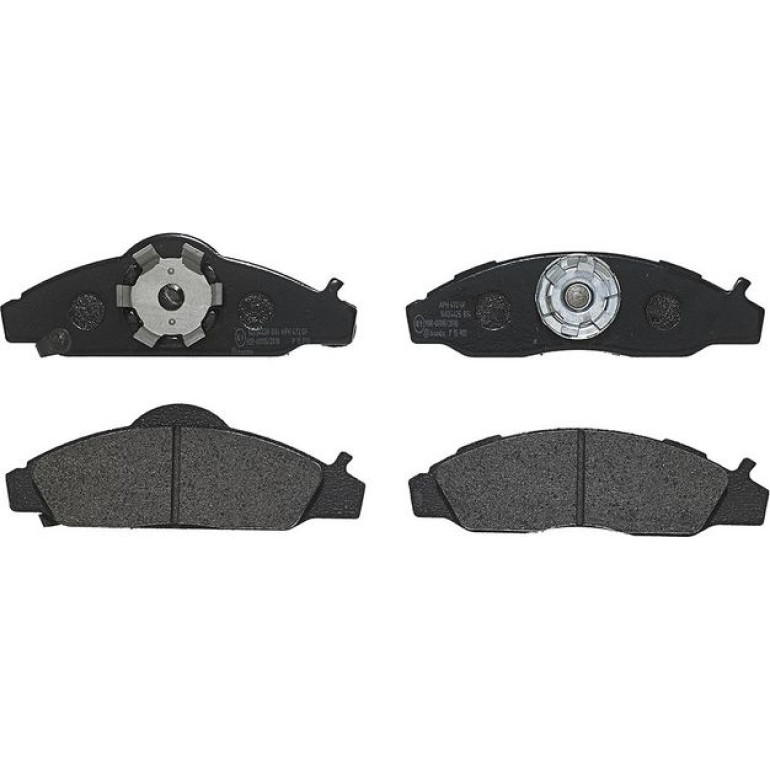 BREMBO Bremsbelagsatz, Scheibenbremse P 15 008 BREMBO Bremsbelagsatz, Scheibenbremse P 15 008
