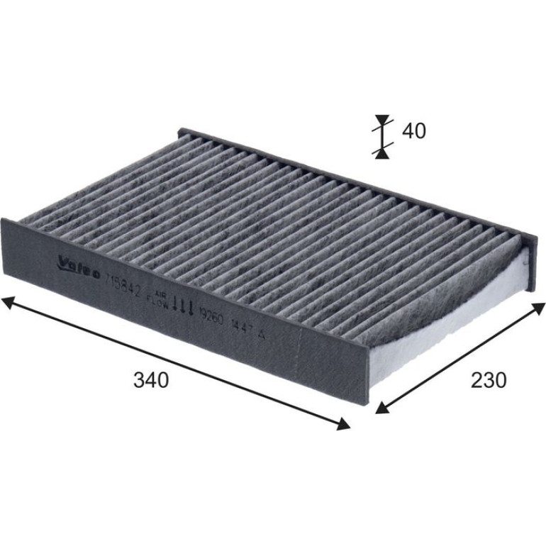 VALEO Innenraumfilter 715842 VALEO Innenraumfilter 715842